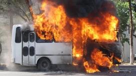 Ақтөбе облысында жолаушылар автобусы өртеніп, 52 адам қаза болды