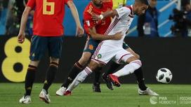 Испанцы сыграли вничью со сборной Марокко