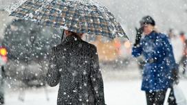 Погода на выходные: дождь и снег ожидается в регионах Казахстана