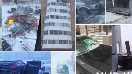 Итоги дикого бурана в Астане: пострадали 79 человек и 80 авто (фото)