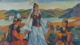 картина казахстанского художника