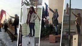 Иранские женщины публично отказываются от хиджабов (фото)