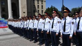Грандиозный концерт устроили для полицейских Алматы (фото)