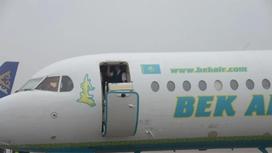 Два бизнесмена устроили драку на борту самолета Bek Air
