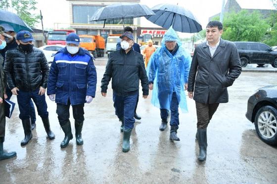 Өзендердің тасуы: Түркістан облысының Төле би ауданында Өзендердің тасуы: Түркістан облысының Төле би ауданында