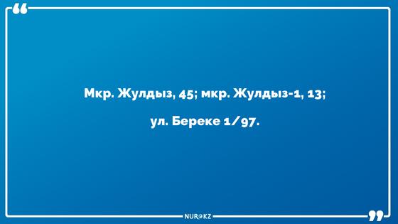 Названы 36 очагов заражения коронавирусной инфекцией в Алматы Названы 36 очагов заражения коронавирусной инфекцией в Алматы