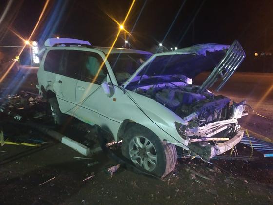 Водитель внедорожника сбил человека, уходя от полицейской погони в Уральске (фото) Водитель внедорожника сбил человека, уходя от полицейской погони в Уральске (фото)
