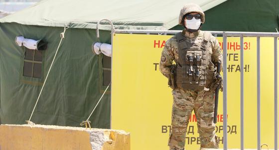 Пять блокпостов установили пляжах в Актау Пять блокпостов установили пляжах в Актау