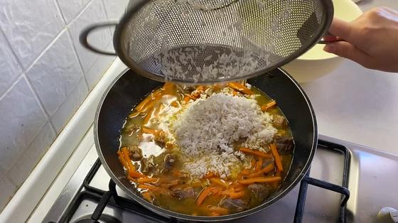 Рис с продуктами Рис с продуктами