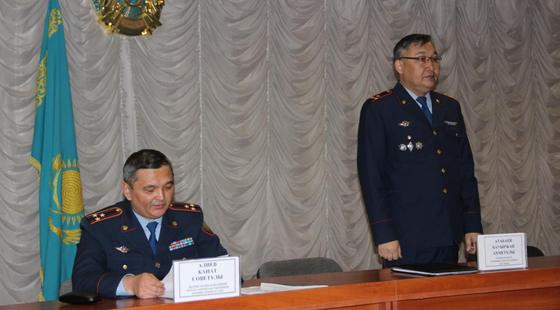 Нового начальника управления полиции назначили в Актобе Нового начальника управления полиции назначили в Актобе