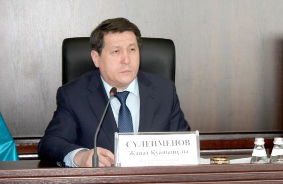 Жанат Сулейменов посетил исправительные учреждения Жамбылской области Жанат Сулейменов посетил исправительные учреждения Жамбылской области