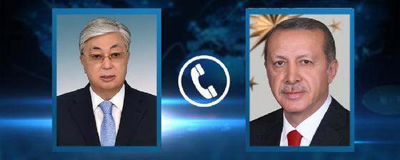 Тоқаев пен Ердоған Тоқаев пен Ердоған