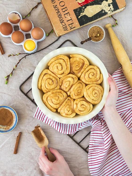 Булочки с корицей Булочки с корицей