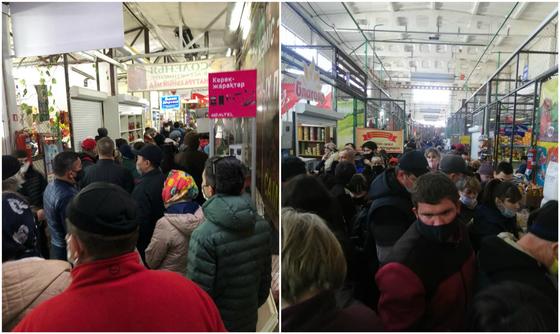В Уральске усиление карантина обернулось очередями В Уральске усиление карантина обернулось очередями