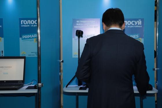 Байбек проголосовал на праймериз Байбек проголосовал на праймериз