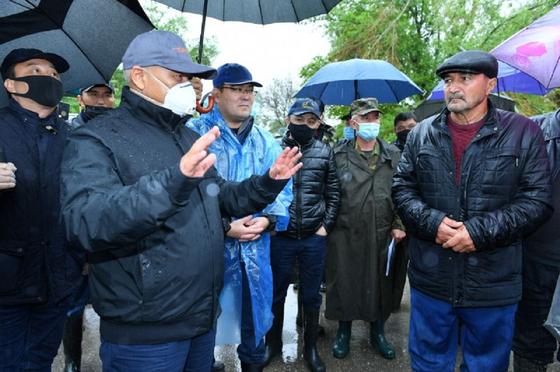 Түркістан облысының Төле би ауданында Төтенше жағдай жарияланды Түркістан облысының Төле би ауданында Төтенше жағдай жарияланды
