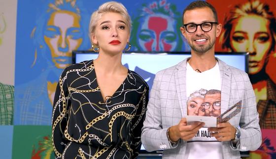 Анастасия Ивлеева и Антон Птушкин в передаче AGENTSHOW Анастасия Ивлеева и Антон Птушкин в передаче AGENTSHOW