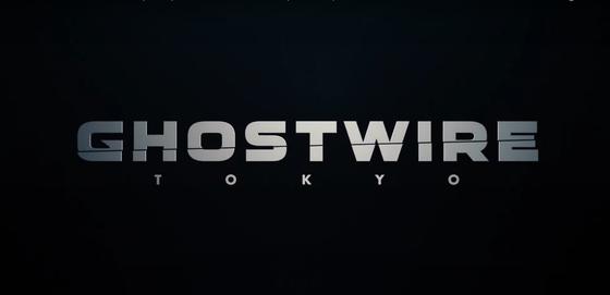 Название игры «GhostWire: Tokyo» на черном фоне Название игры «GhostWire: Tokyo» на черном фоне