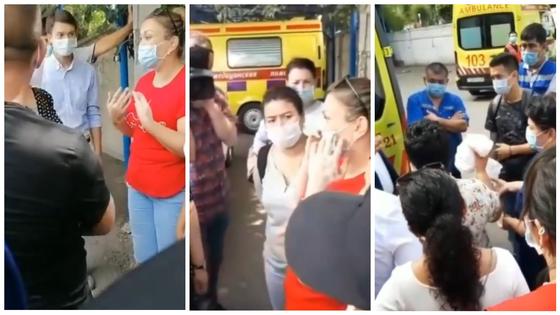 "Скотчем заматываем": медики жалуются на дефицит средств защиты в Алматы (видео) "Скотчем заматываем": медики жалуются на дефицит средств защиты в Алматы (видео)