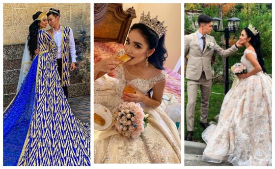 Свадьба Сабины Азимбаевой. Скриншот: instagram.com/sabina_azimbayeva Свадьба Сабины Азимбаевой. Скриншот: instagram.com/sabina_azimbayeva