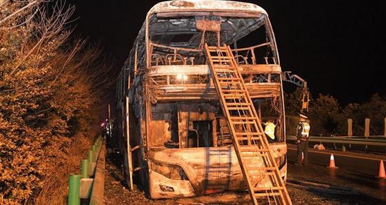 Жертвами ДТП с участием туристического автобуса в Китае стали 26 человек Жертвами ДТП с участием туристического автобуса в Китае стали 26 человек