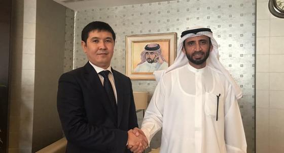 Мадияр Меңілбеков Мұхаммед әш-Шайбанимен Фото: mfa.gov.kz Мадияр Меңілбеков Мұхаммед әш-Шайбанимен Фото: mfa.gov.kz