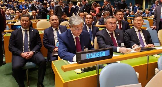Токаев принял участие в открытии Общих дебатов 74-й сессии Генеральной Ассамблеи ООН Токаев принял участие в открытии Общих дебатов 74-й сессии Генеральной Ассамблеи ООН