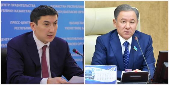 Мағзұм Мырзағалиев. Фото: twitter.com/primeministerkz. Нұрлан Нығматулин. Фото: parlam.kz Мағзұм Мырзағалиев. Фото: twitter.com/primeministerkz. Нұрлан Нығматулин. Фото: parlam.kz
