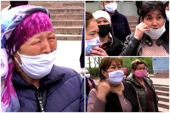 «Продукты в долг беру!»: Не получившие 42 500 жительницы Шымкента устроили скандал «Продукты в долг беру!»: Не получившие 42 500 жительницы Шымкента устроили скандал