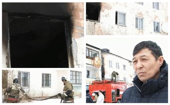 Балқашта ер адам өртеніп жатқан пәтерден екі бүлдіршінді құтқарды Балқашта ер адам өртеніп жатқан пәтерден екі бүлдіршінді құтқарды
