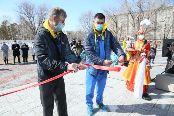 Открытие теннисного центра Открытие теннисного центра