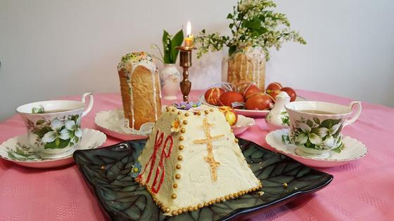 Пасха, куличи и яйца Пасха, куличи и яйца