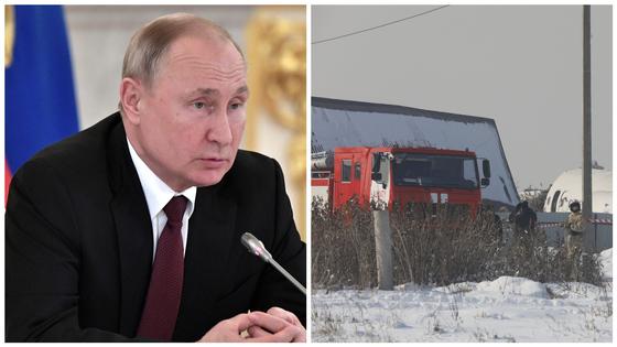 Путин направил Токаеву соболезнования в связи с крушением самолета Bek Air Путин направил Токаеву соболезнования в связи с крушением самолета Bek Air