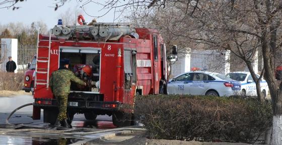 Пожар произошел в детсаду в Туркестанской области: эвакуировано 168 детей Пожар произошел в детсаду в Туркестанской области: эвакуировано 168 детей