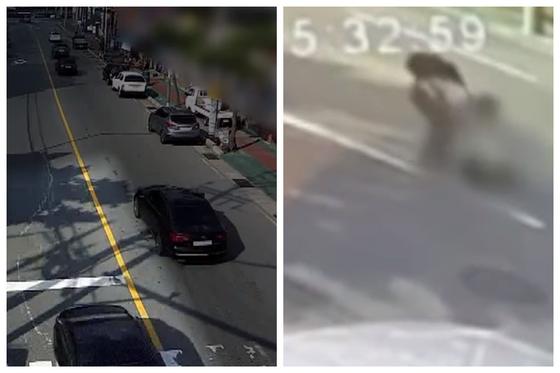 Видео наезда казахстанца на школьника в Южной Корее появилось в Сети Видео наезда казахстанца на школьника в Южной Корее появилось в Сети