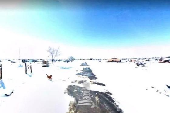Трасса в снегу Трасса в снегу