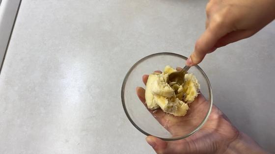 Измельчение банана Измельчение банана