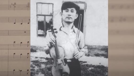 Шамши Калдаяков в молодости Шамши Калдаяков в молодости