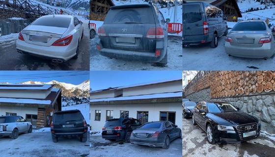 Алматинец возмутился скоплением частных авто на Шымбулаке (фото, видео) Алматинец возмутился скоплением частных авто на Шымбулаке (фото, видео)