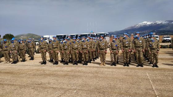 Состоялась очередная ротация казахстанских миротворцев Состоялась очередная ротация казахстанских миротворцев
