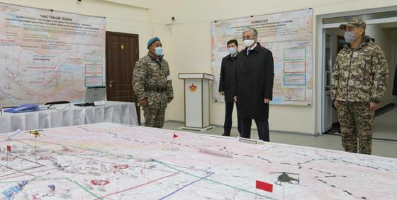 Касым-Жомарт Токаев в Алматинской области Касым-Жомарт Токаев в Алматинской области