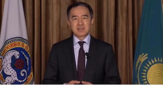 Бақытжан Сағынтаев. Видеодан кадр: instagram.com/sagintayev.b Бақытжан Сағынтаев. Видеодан кадр: instagram.com/sagintayev.b