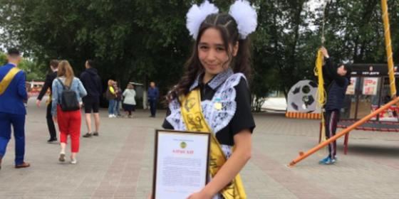 Сәбина Батенов. Фото бойжеткеннің жеке мұрағатынан Сәбина Батенов. Фото бойжеткеннің жеке мұрағатынан