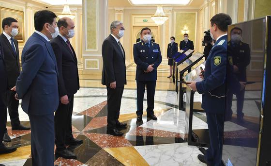 Токаев с руководством Генпрокуратуры Токаев с руководством Генпрокуратуры