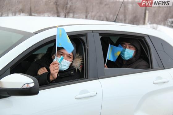 Встретили шоколадом в Павлодаре Встретили шоколадом в Павлодаре