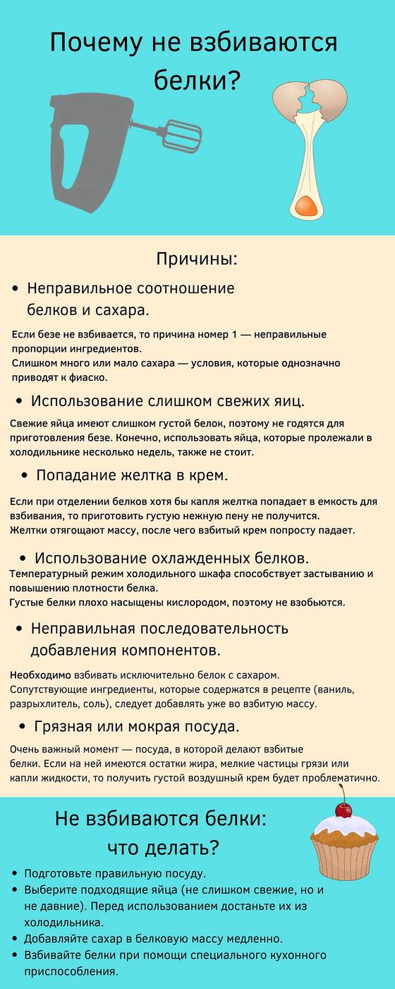 что делать если яйца не взбиваются в крепкую пену как исправить. Смотреть фото что делать если яйца не взбиваются в крепкую пену как исправить. Смотреть картинку что делать если яйца не взбиваются в крепкую пену как исправить. Картинка про что делать если яйца не взбиваются в крепкую пену как исправить. Фото что делать если яйца не взбиваются в крепкую пену как исправить