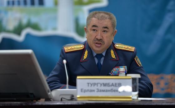 Ерлан Тұрғымбаев, фото: ІІМ баспасөз қызметі Ерлан Тұрғымбаев, фото: ІІМ баспасөз қызметі