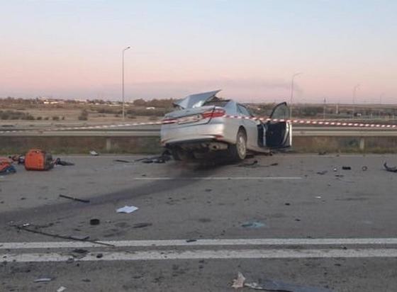 Camry всмятку: 2 человека погибли в аварии в Нур-Султане (фото) Camry всмятку: 2 человека погибли в аварии в Нур-Султане (фото)