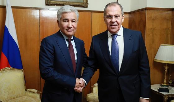 Сергей Лавров поблагодарил Имангали Тасмагамбетова Сергей Лавров поблагодарил Имангали Тасмагамбетова