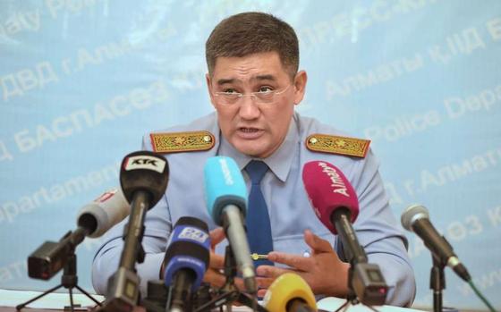 Күдебаев Алматы облысында коронавирус жұқтырған полицейлер туралы айтты Күдебаев Алматы облысында коронавирус жұқтырған полицейлер туралы айтты